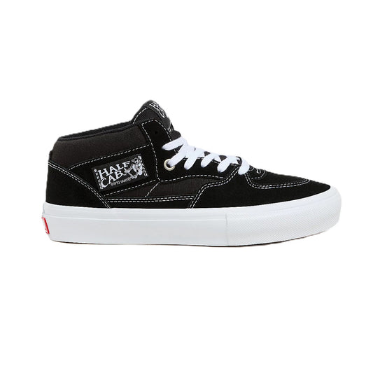 Vans Half Cab Skate Black White