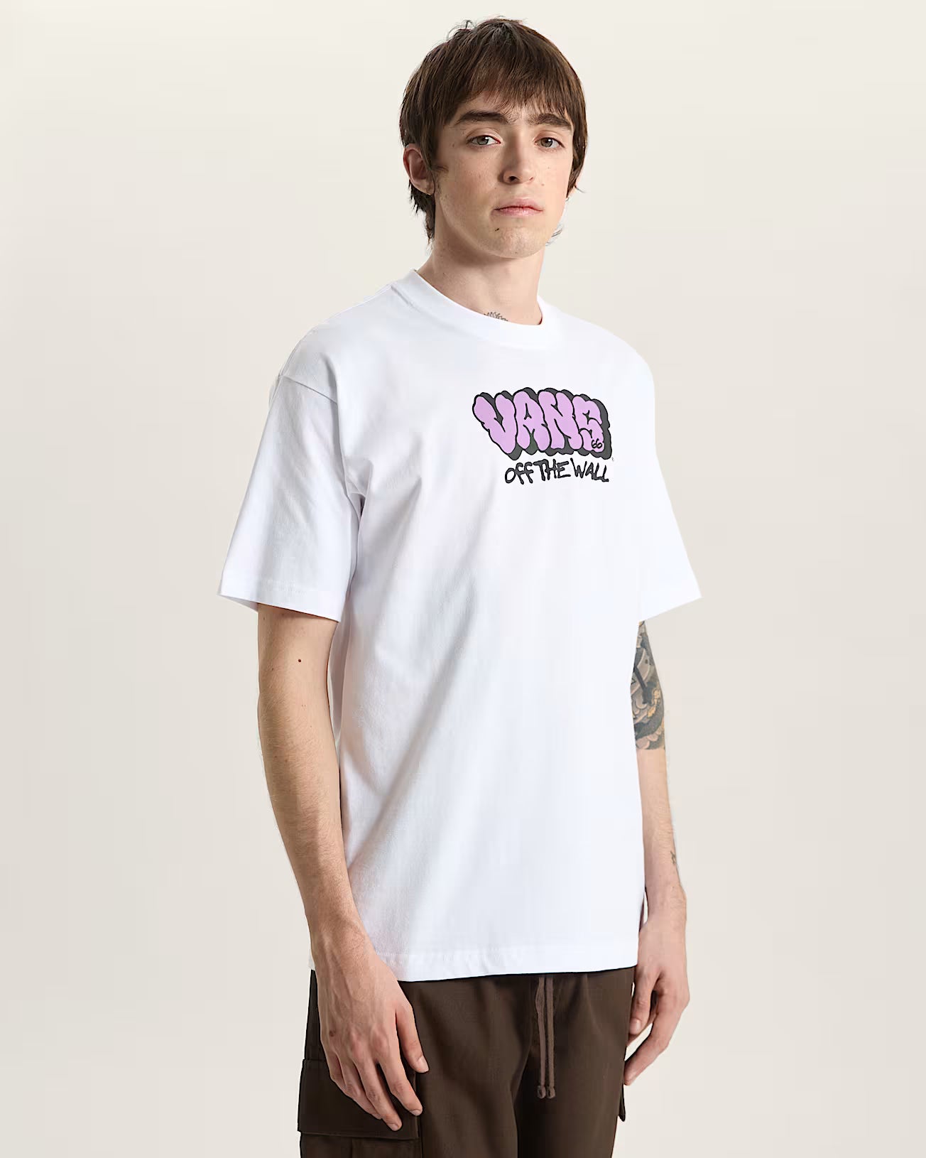 Tee Shirt Vans Graff Loose White