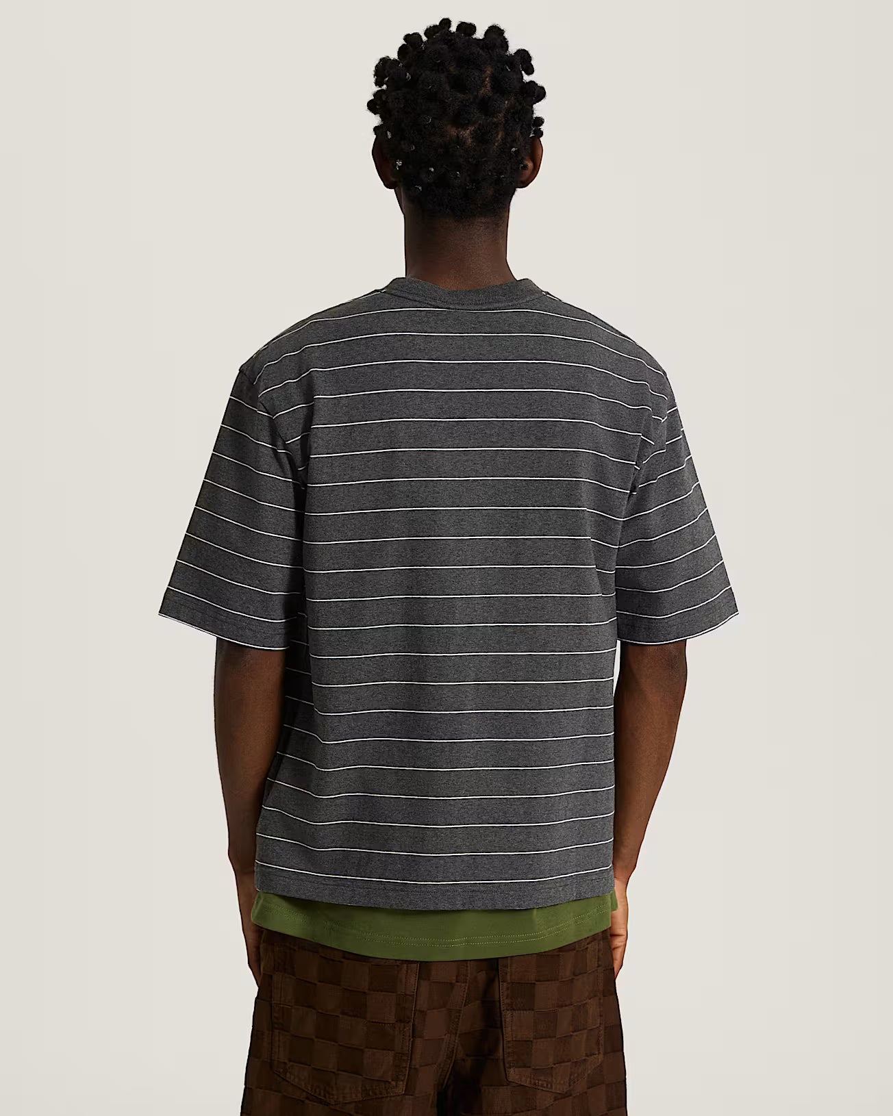 Tee-shirt Vans Rowan Z Stripe Charcoal