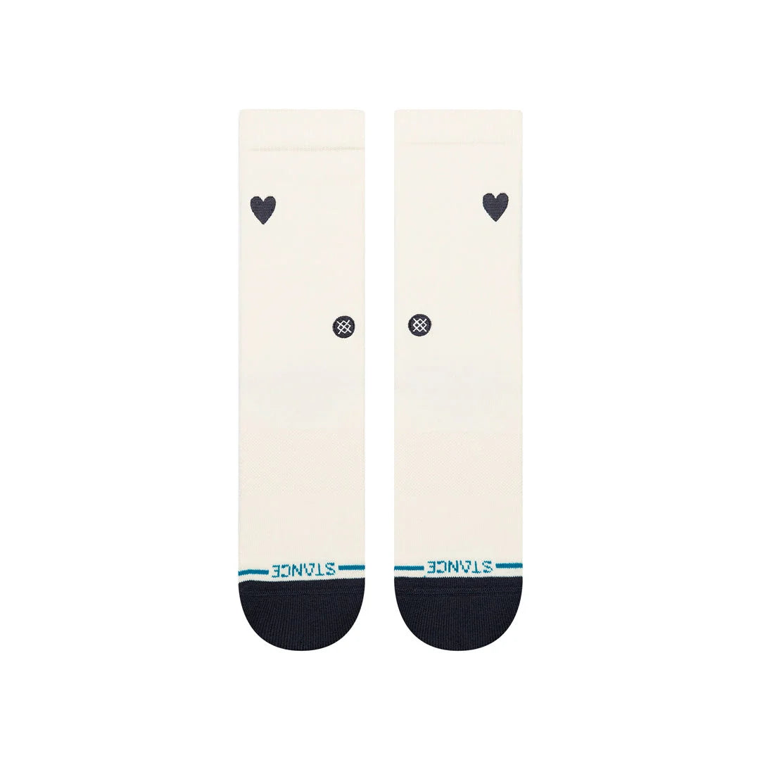 Chaussettes Stance Heart Crew Canvas