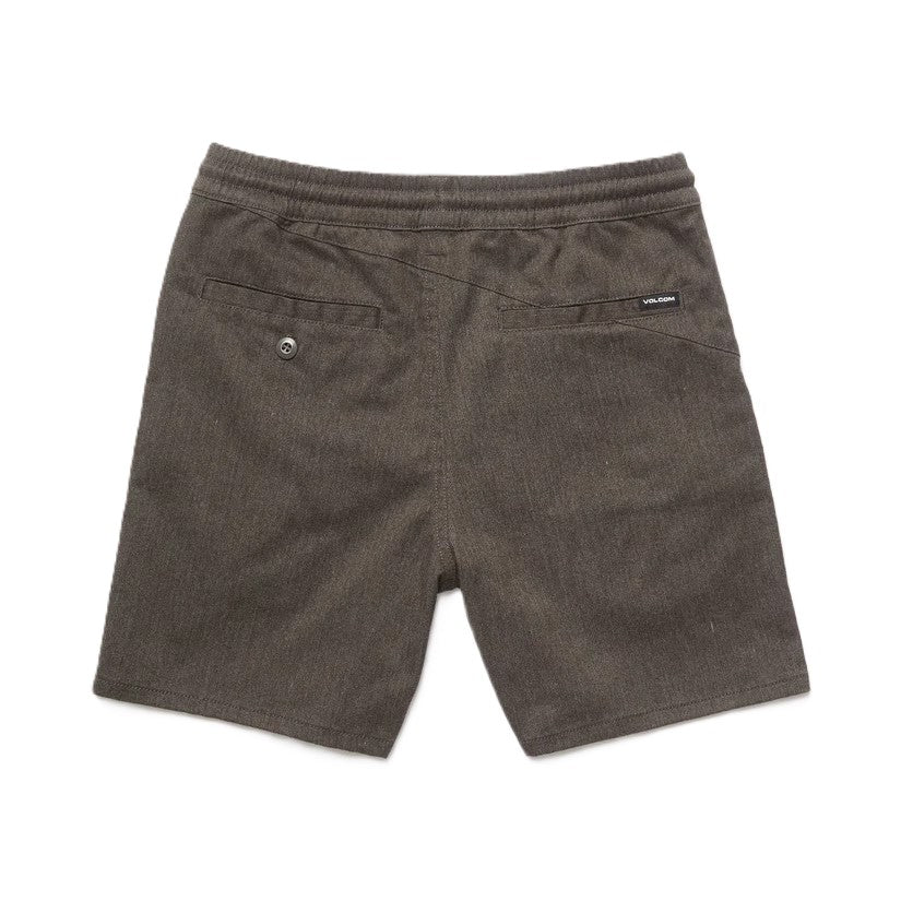 Short Kid Volcom Frickin Elastic Charcoal Heather