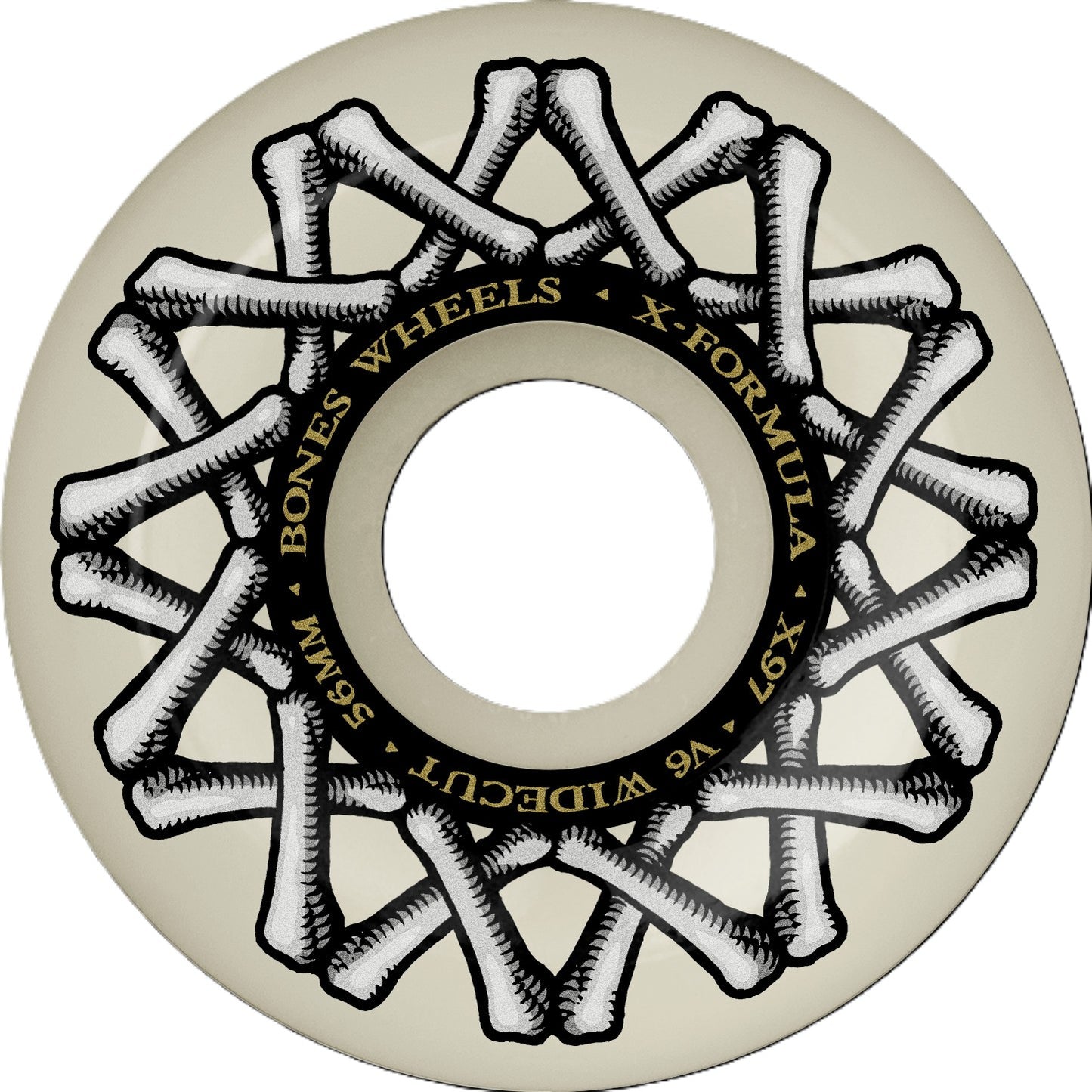 Roues Bones X97 V6 56mm WideCut