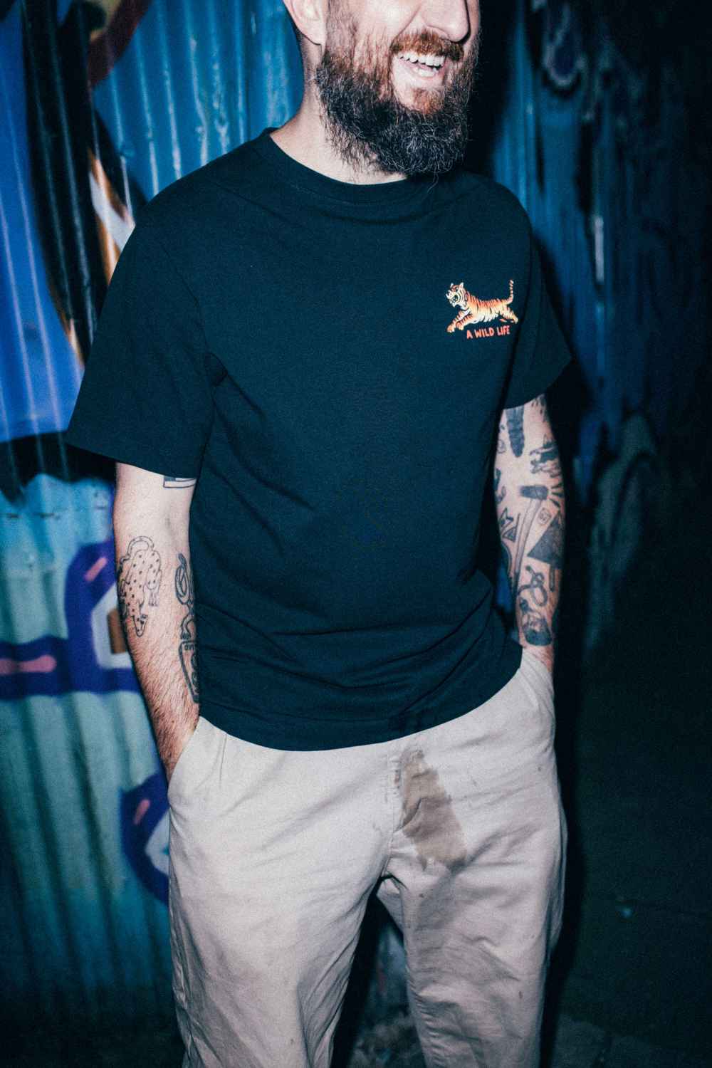 Tee-shirt The Dudes A Wild Life Black