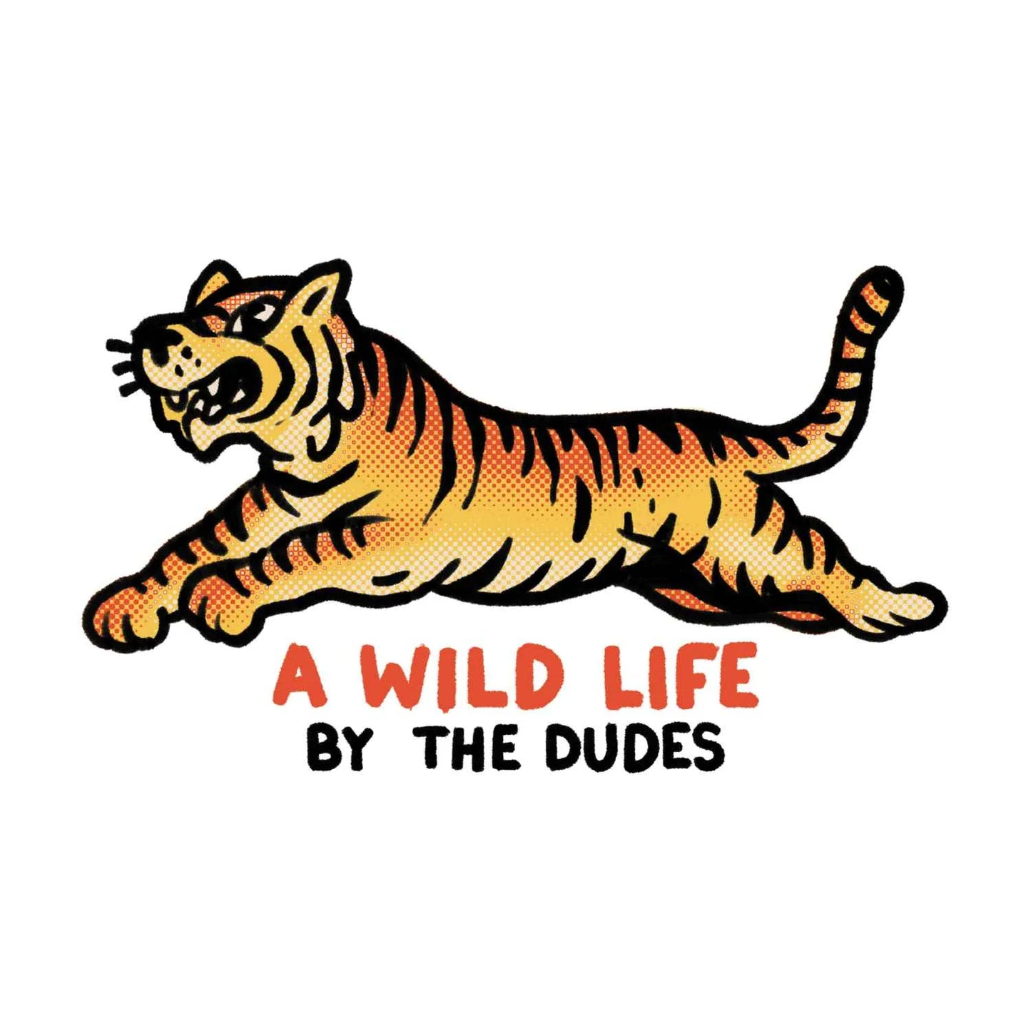 Tee-shirt The Dudes A Wild Life Black