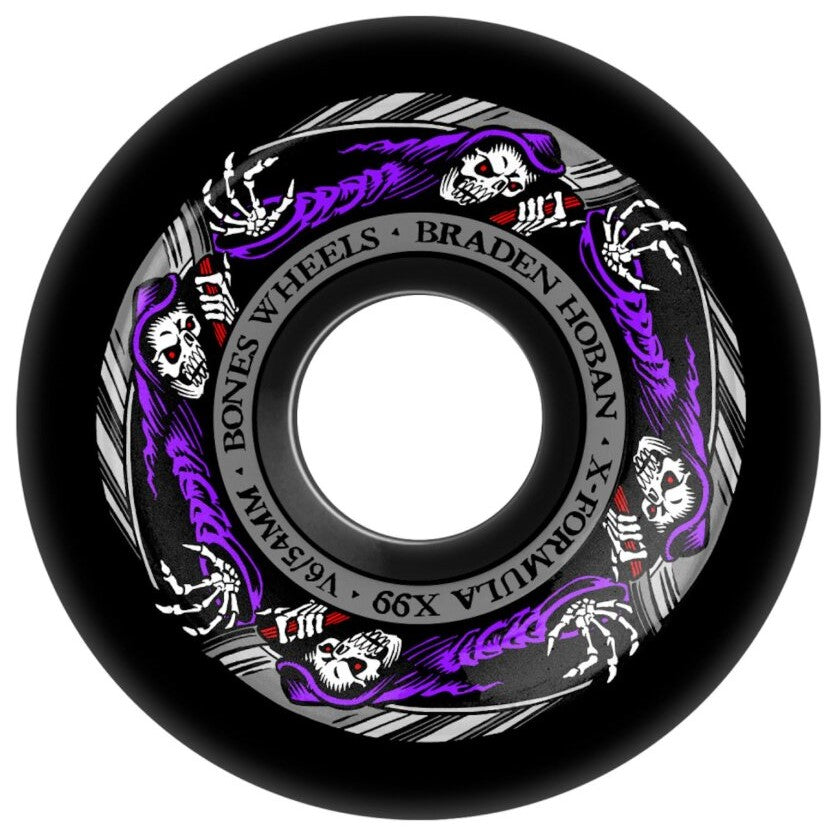 Roues Bones X99 V6 54mm Widecuts Braden Hoban
