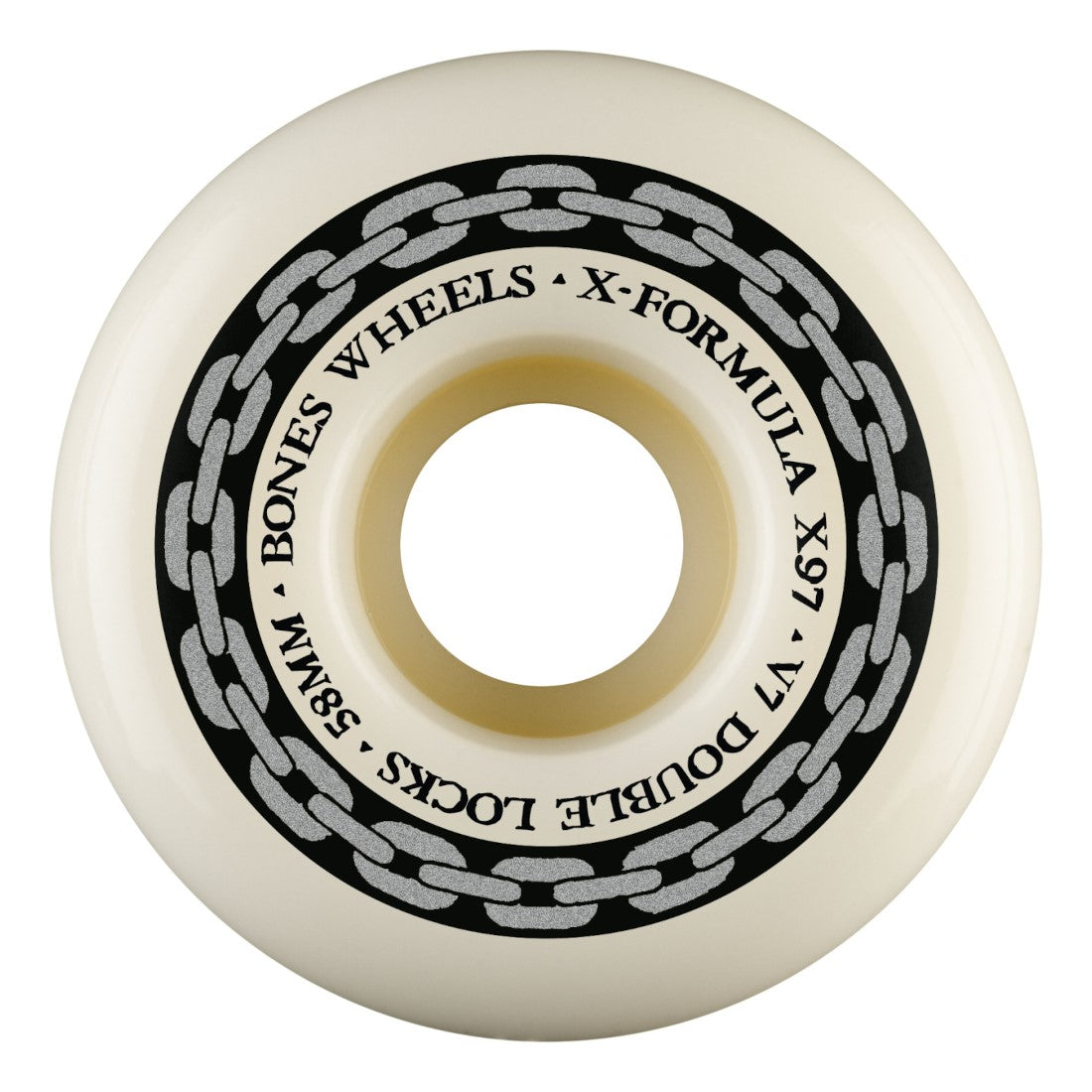 Roues Bones X97 58mm V7 Double lock