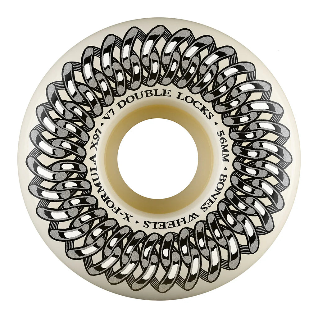 Roues Bones X97 56mm V7 Double lock