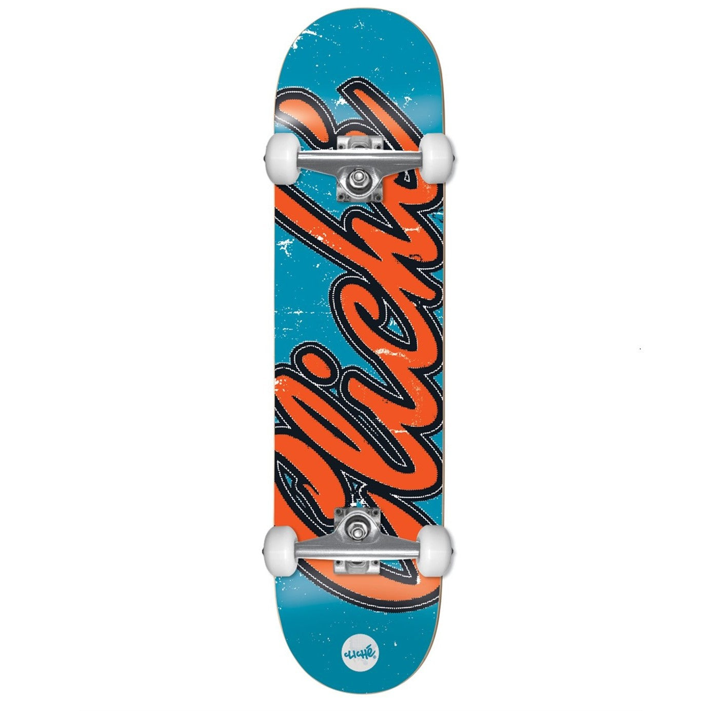 Planche Complète Cliché Old Logo Blue Orange 8"