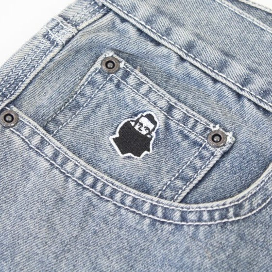 Short Non Sense Biggerfoot Medium Wash Denim