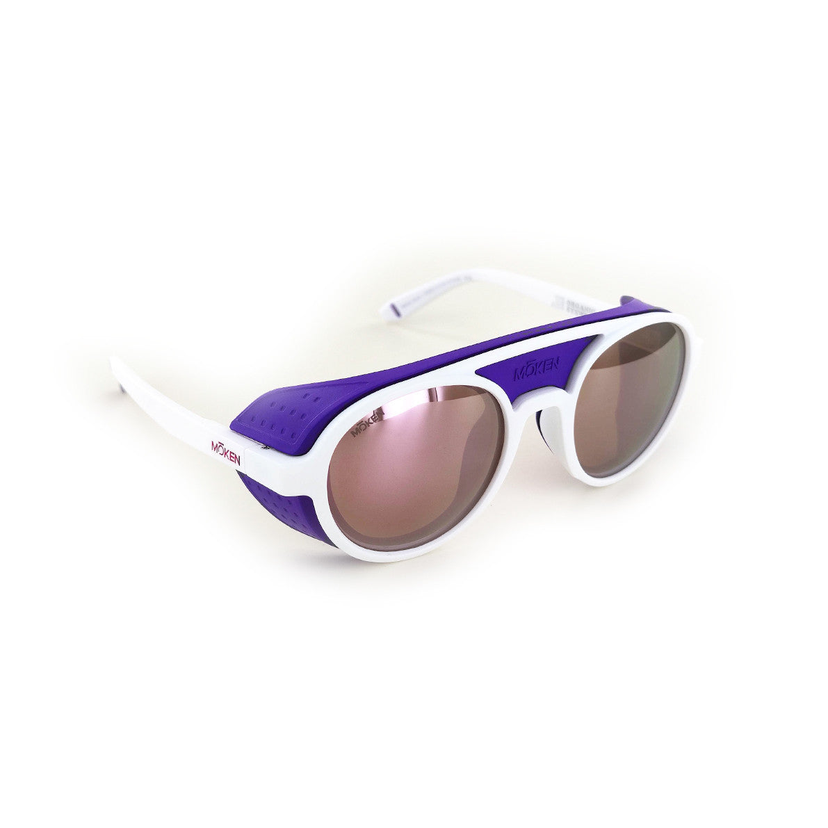 Lunettes Moken Hawkins Polarized WHT PUR FPNK