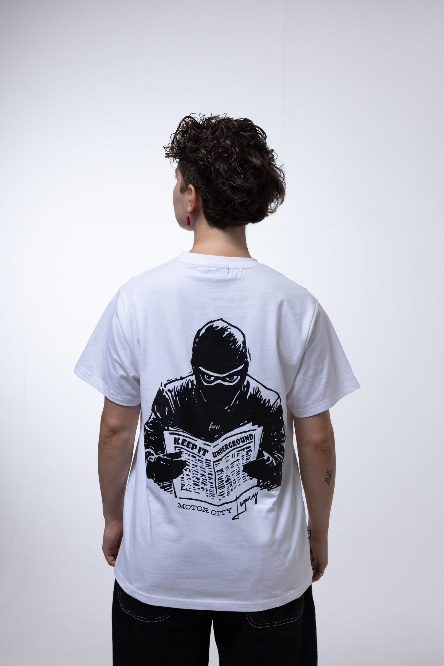 Tee-shirt Farci Keep White