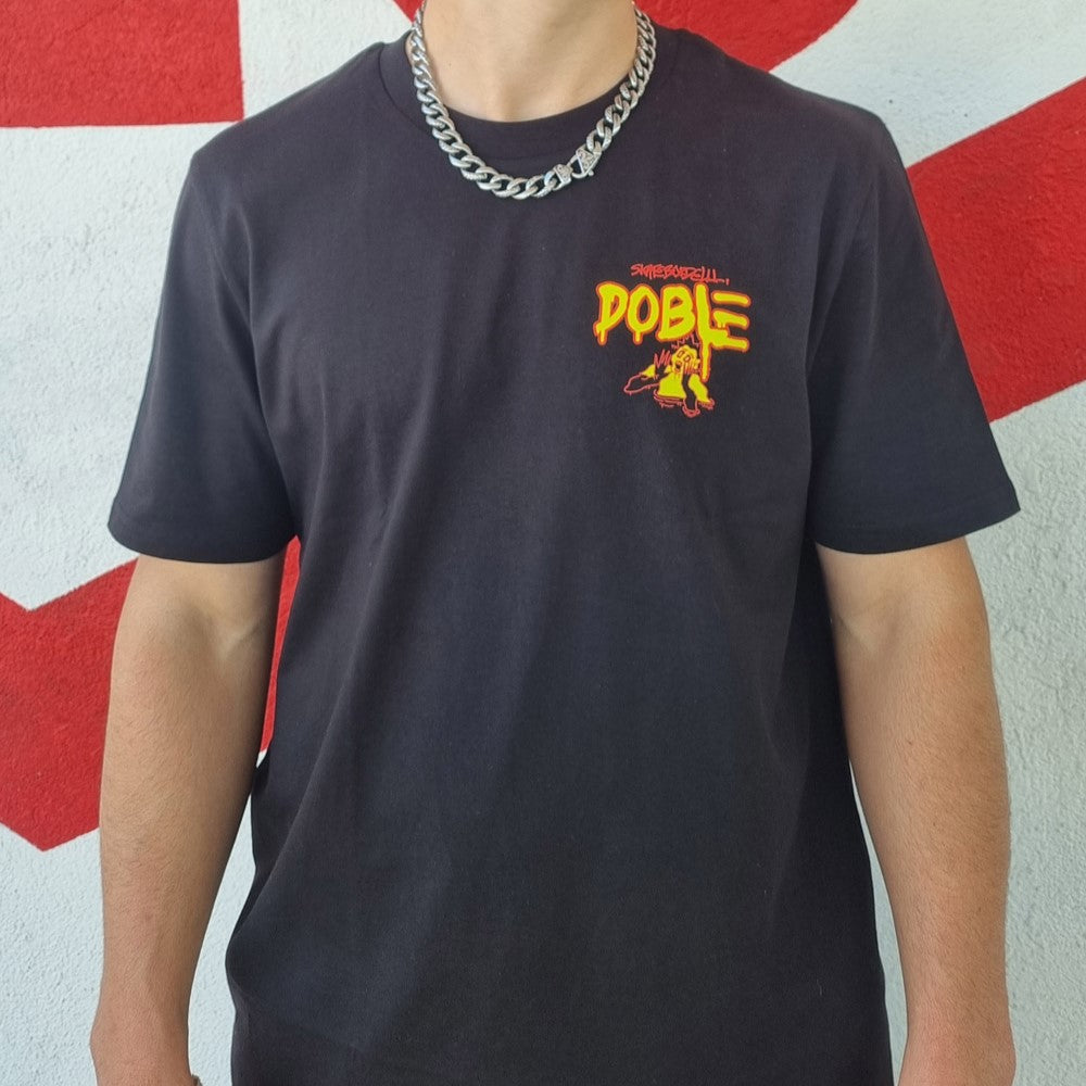 Tee-shirt Doble Lobster PQ Black