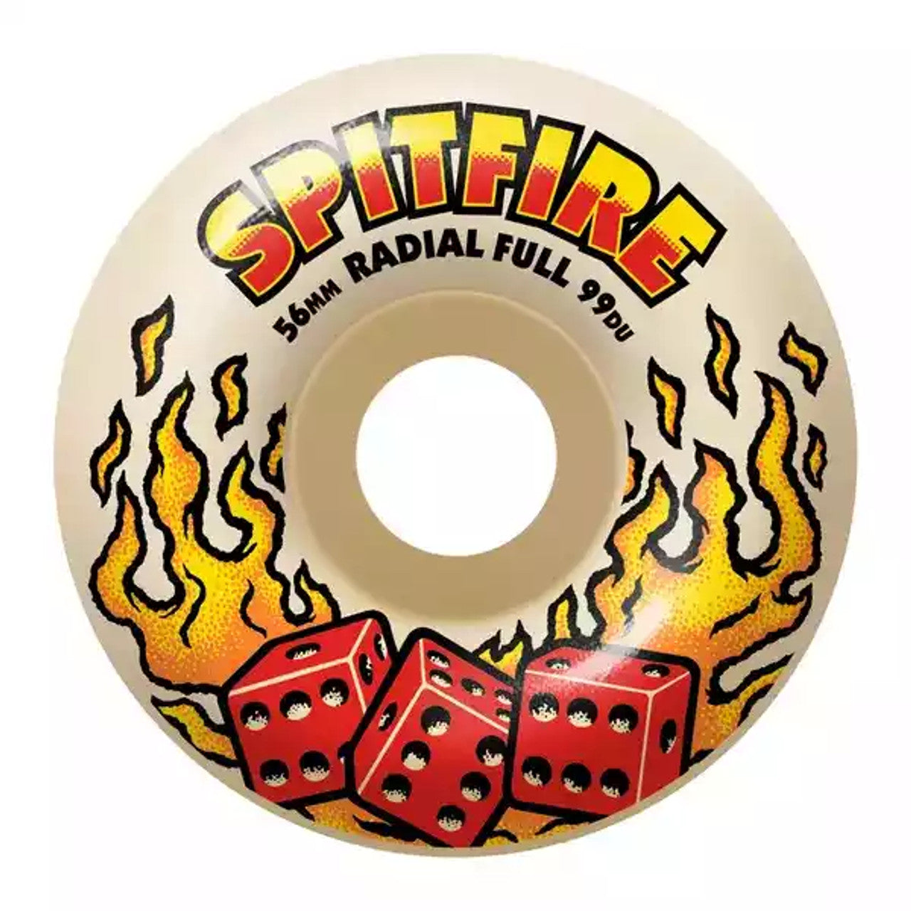 Roues Spitfire F4 Radial Full 99D 56mm Hot Hand