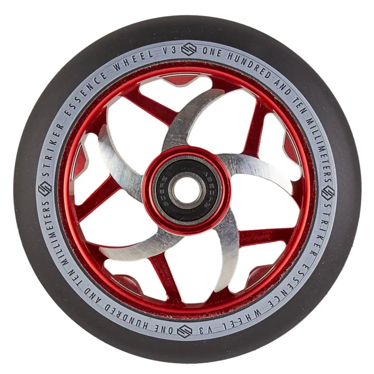 Roue Striker Essence V3 110mm Rouge