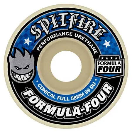 Roues Spitfire F4 Conical Full 99D 58mm