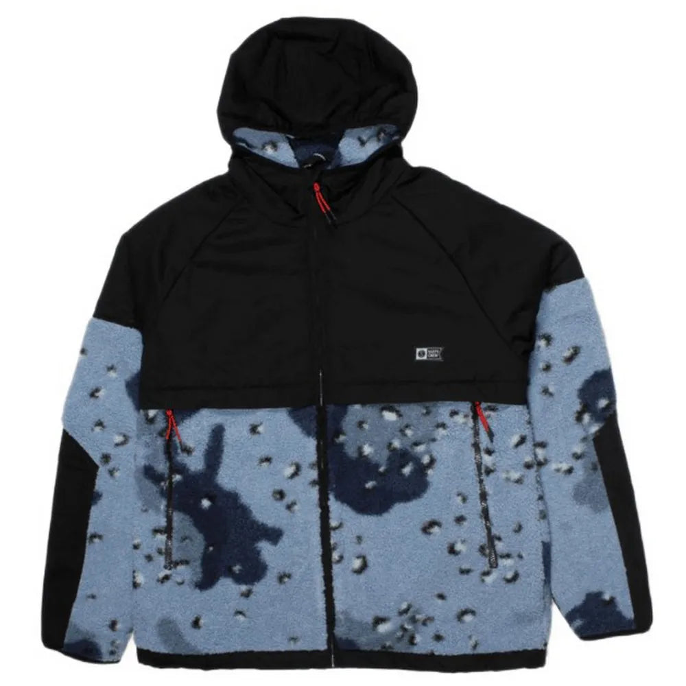 Veste Salty Crew Polaire Zippée Shield Sherpa Blue Camo