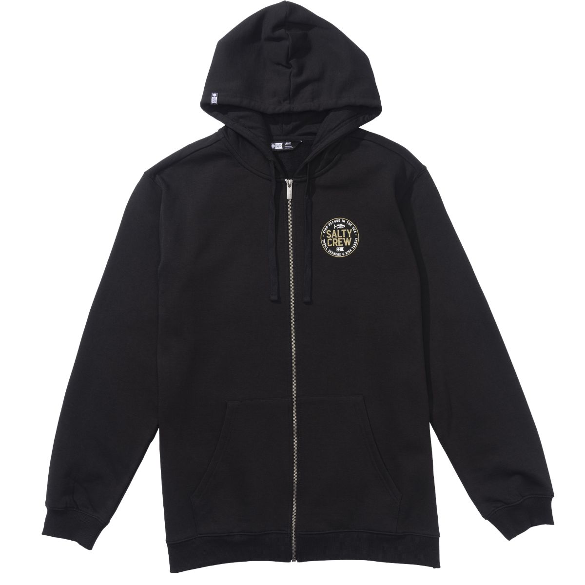Sweat Salty Crew Legendary Zip Black