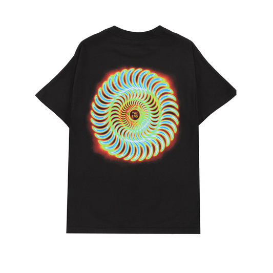 Tee-shirt Spitfire Radioactive Classic Swirl Black