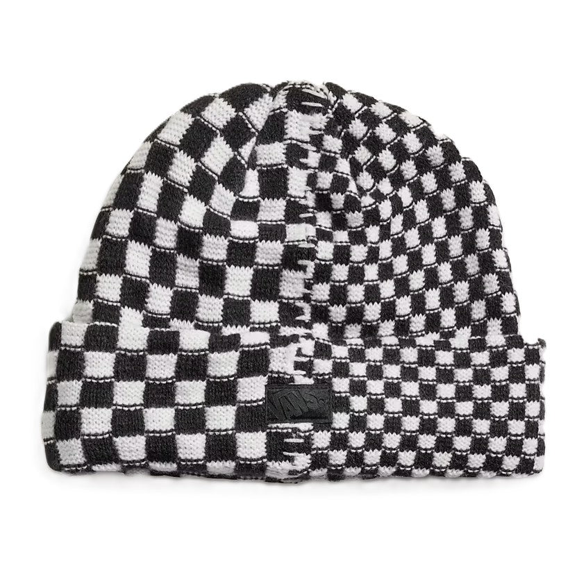 Bonnet Vans Two Check Black White