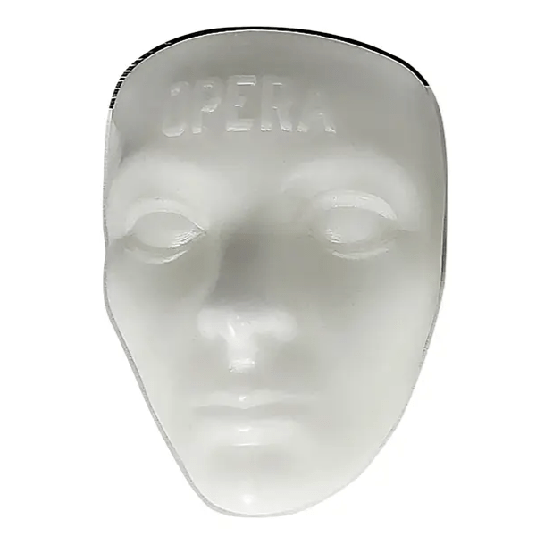 Wax Opera Mask White