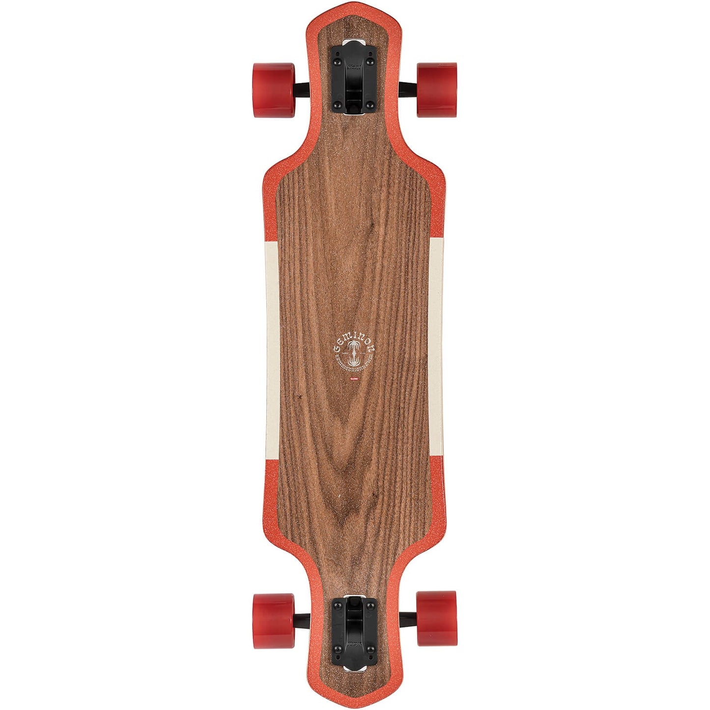 Longboard Globe Geminon 35" Walnut Cockatoo