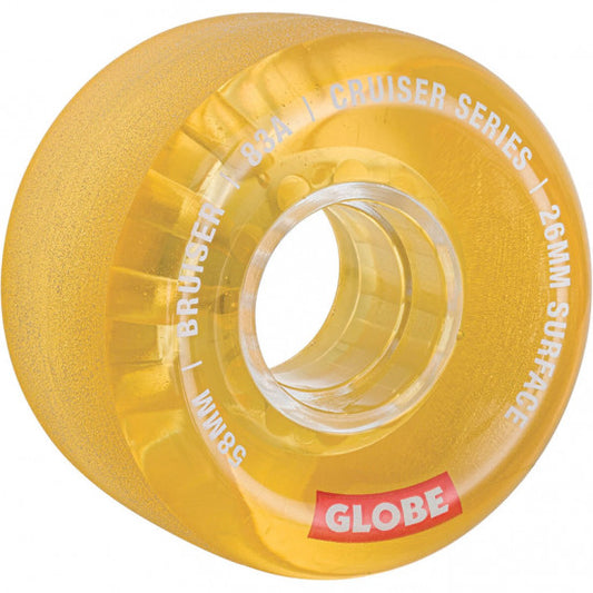 Roues Cruiser Globe Bruiser 58mm Honey