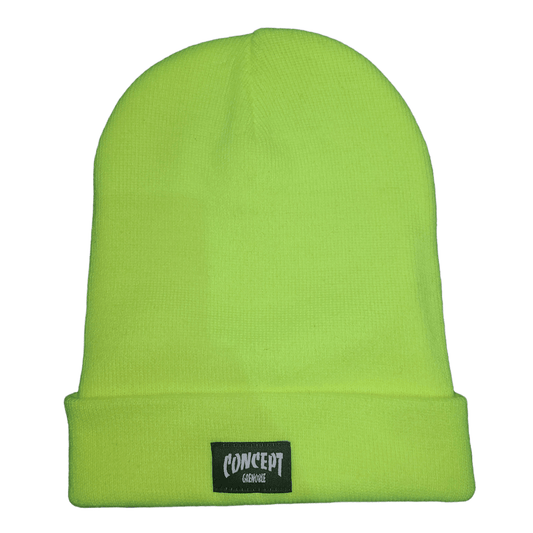 Bonnet Long Concept Boardshop Fluo Yellow