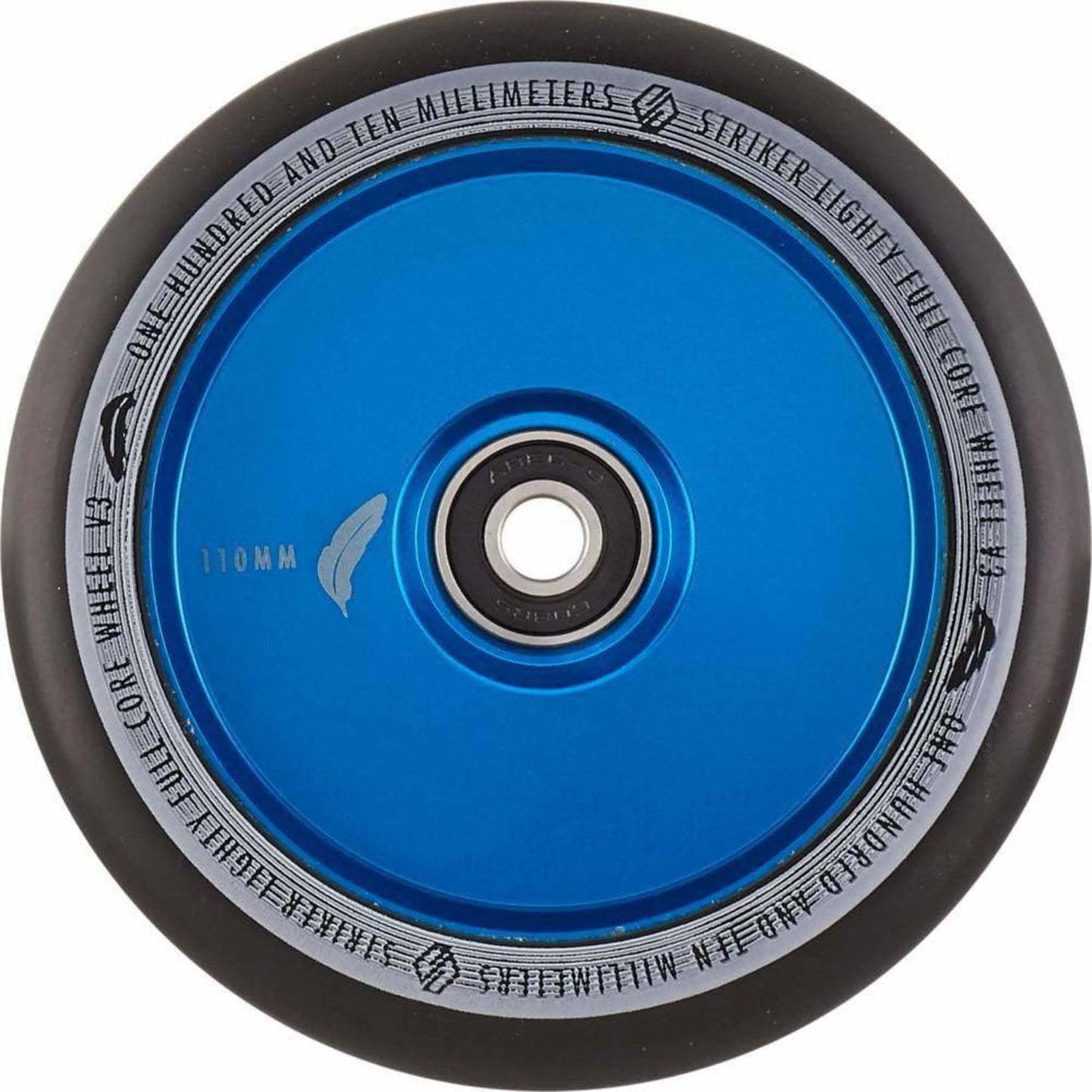 Roue Striker Lighty Fullcore V3 110mm Blue