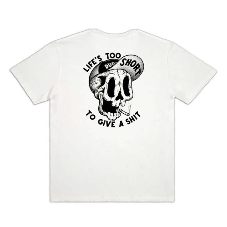 Tee-shirt The Dudes Too Short Smoke White