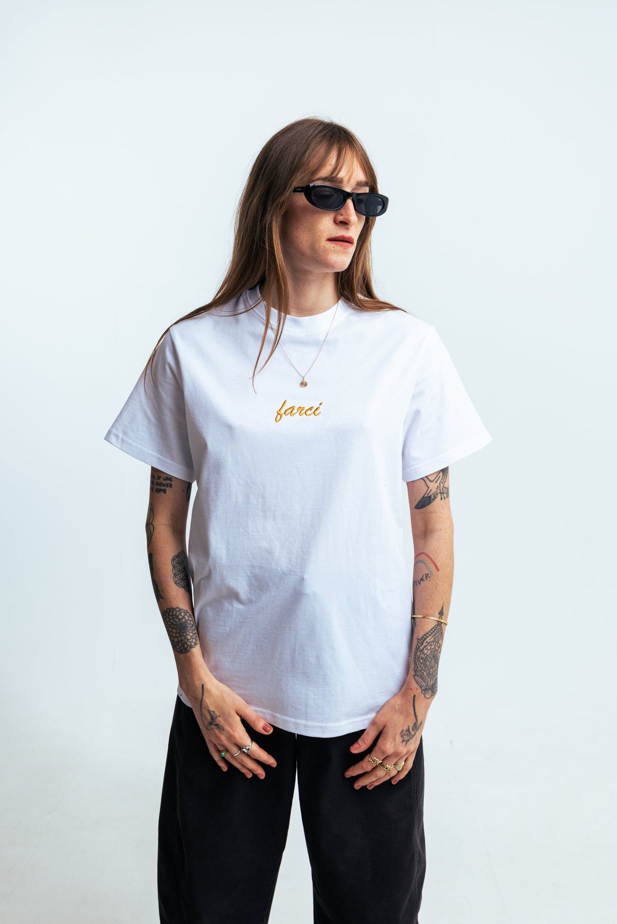 Tee-shirt Farci Shop White