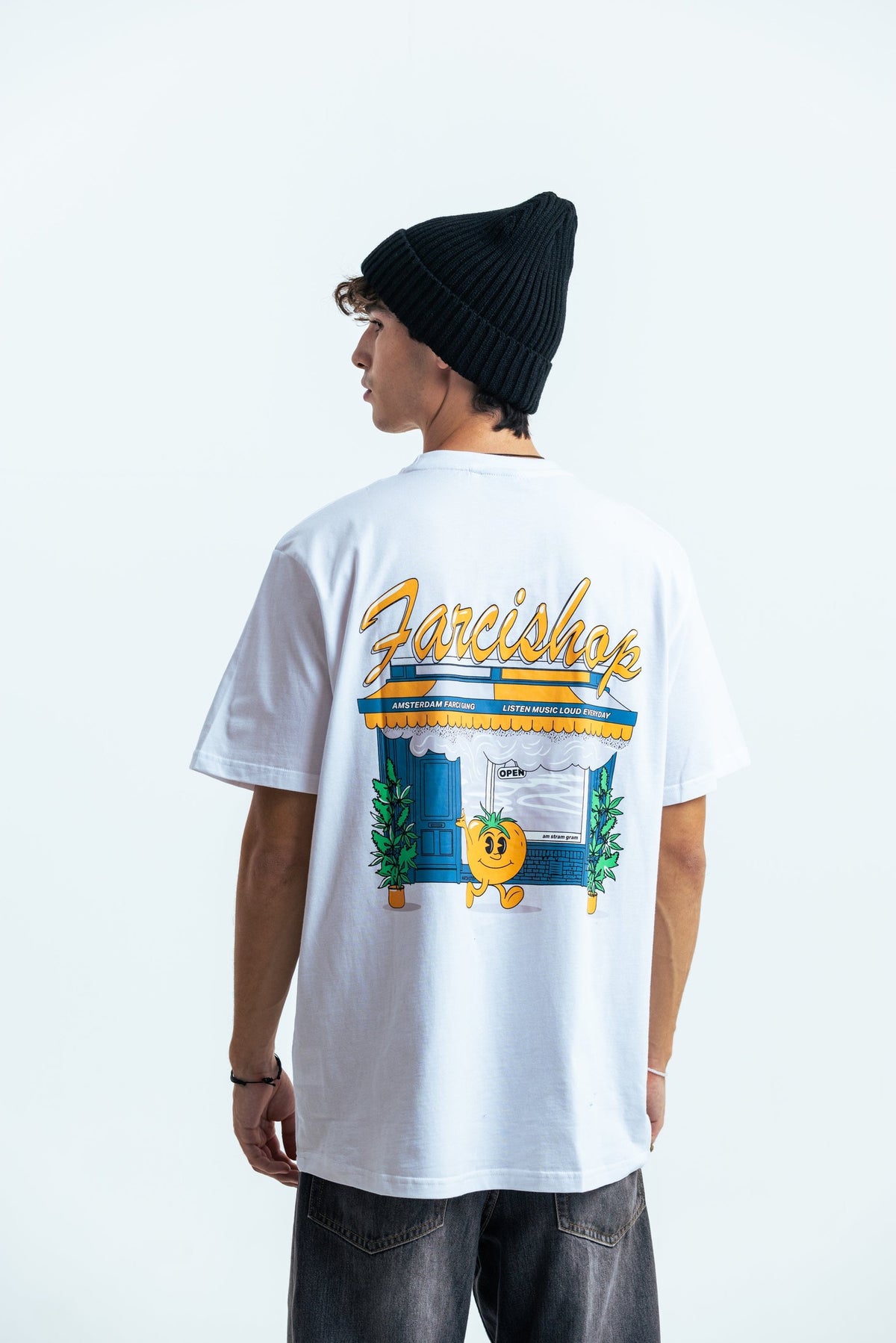 Tee-shirt Farci Shop White