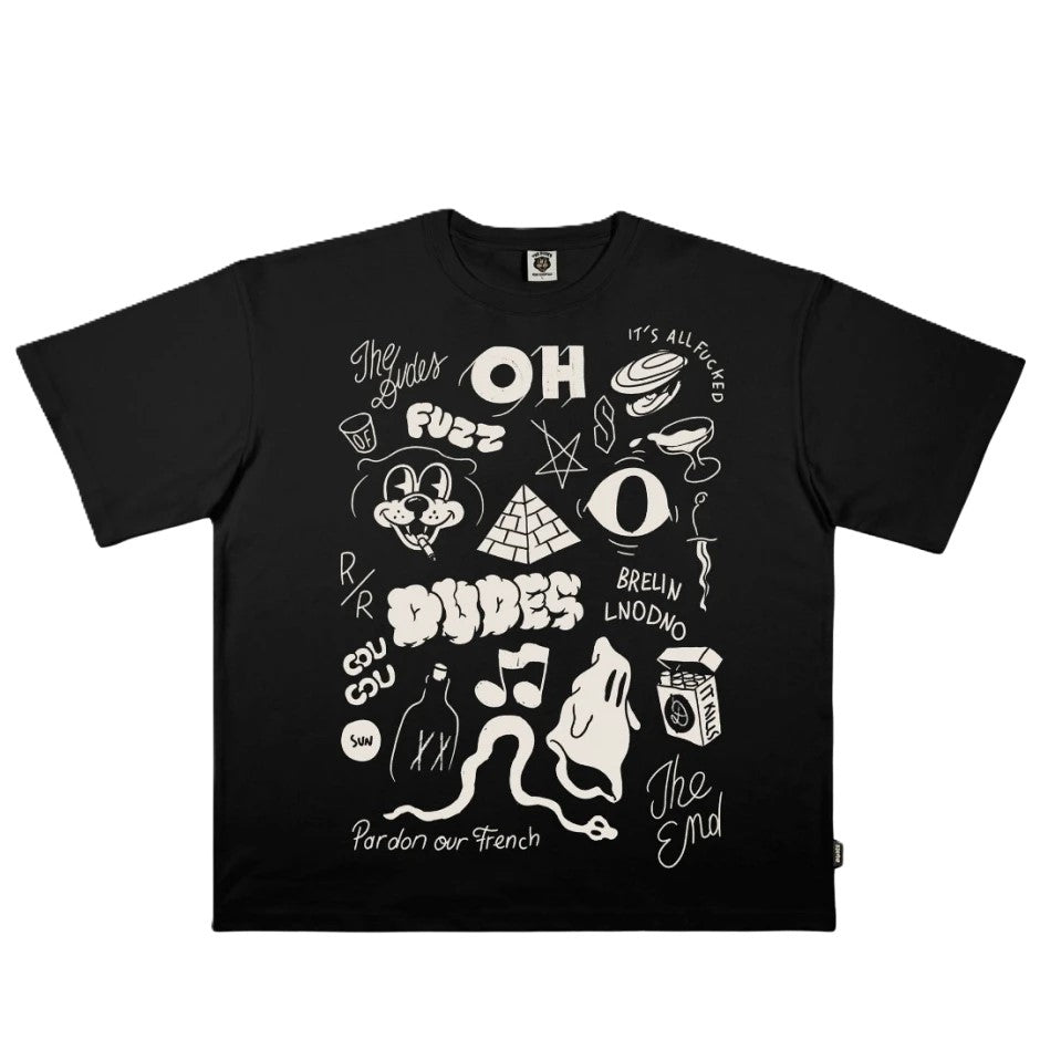 Tee-shirt The Dudes Draft Black