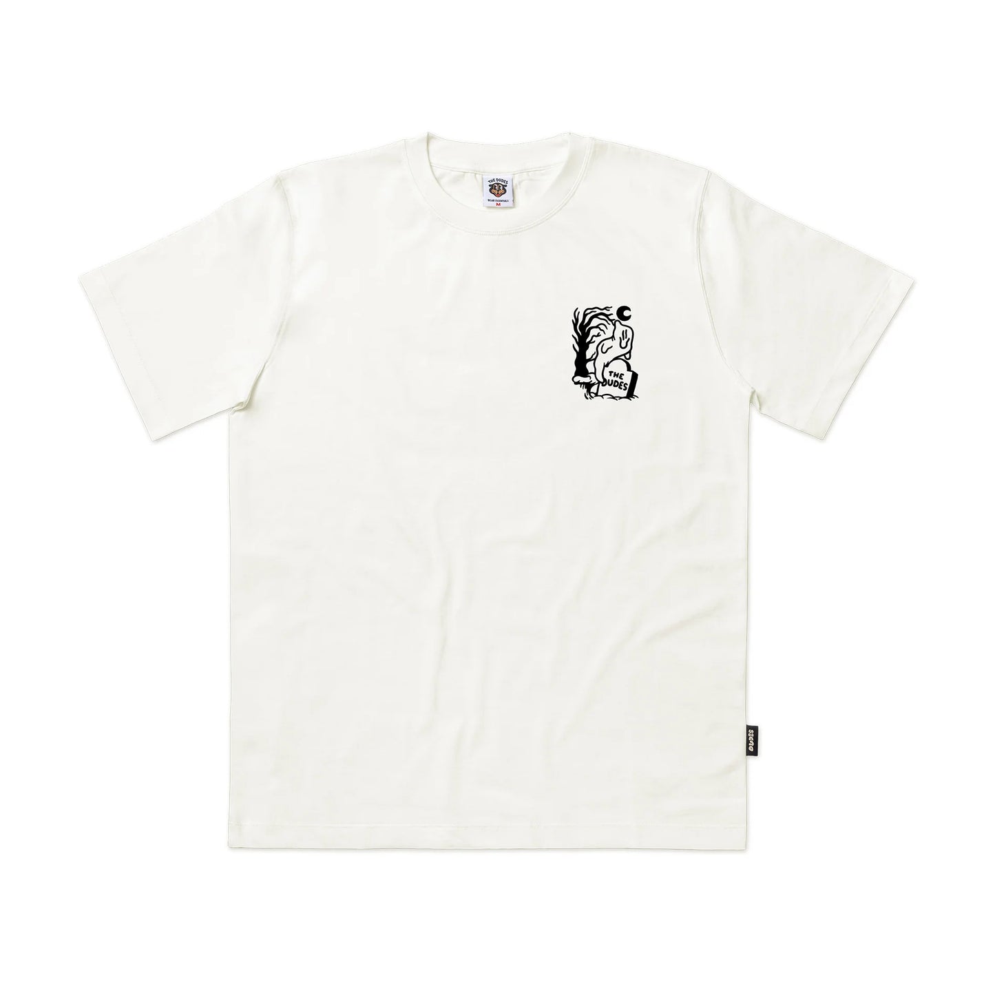 Tee-shirt The Dudes Ghost Cliff White