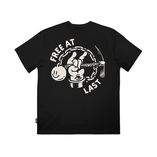 Tee-shirt The Dudes Free At Lats Black