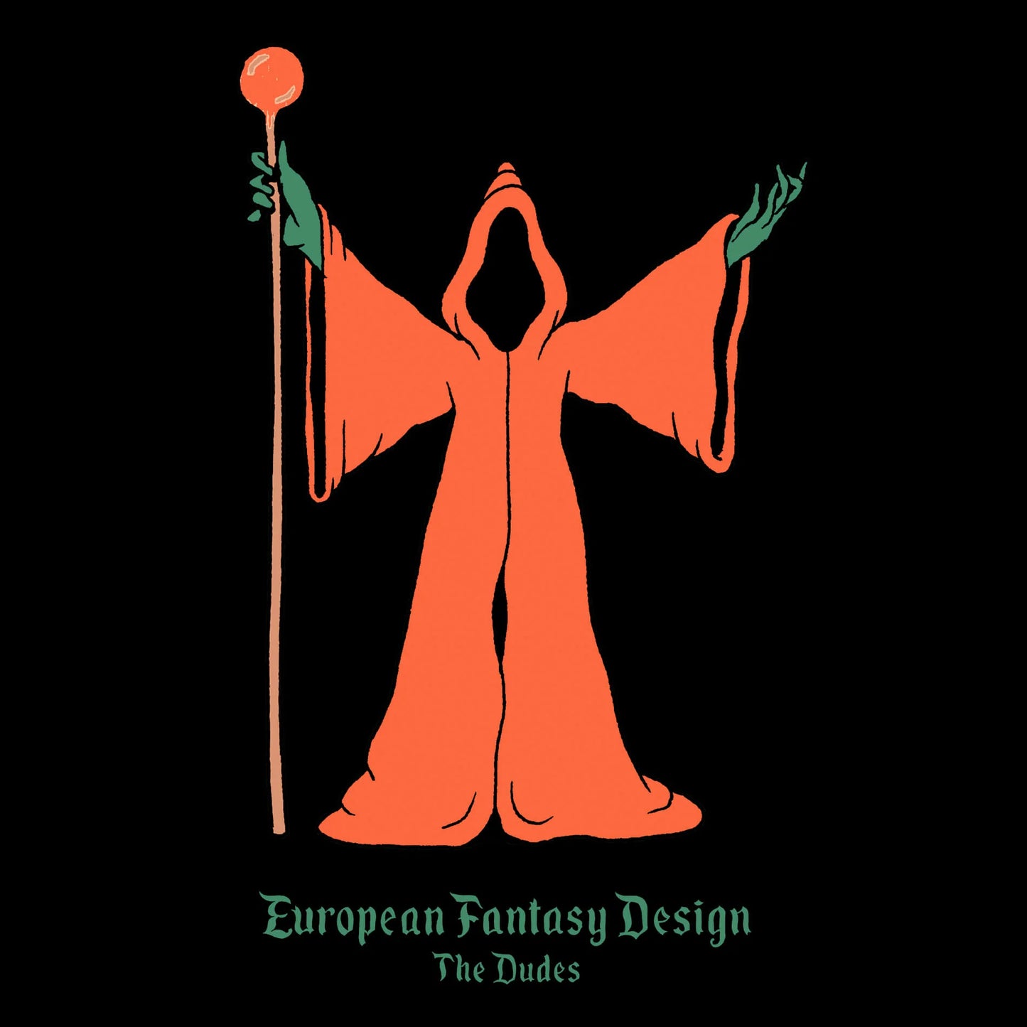 Tee-shirt The Dudes Warlock EFD Black