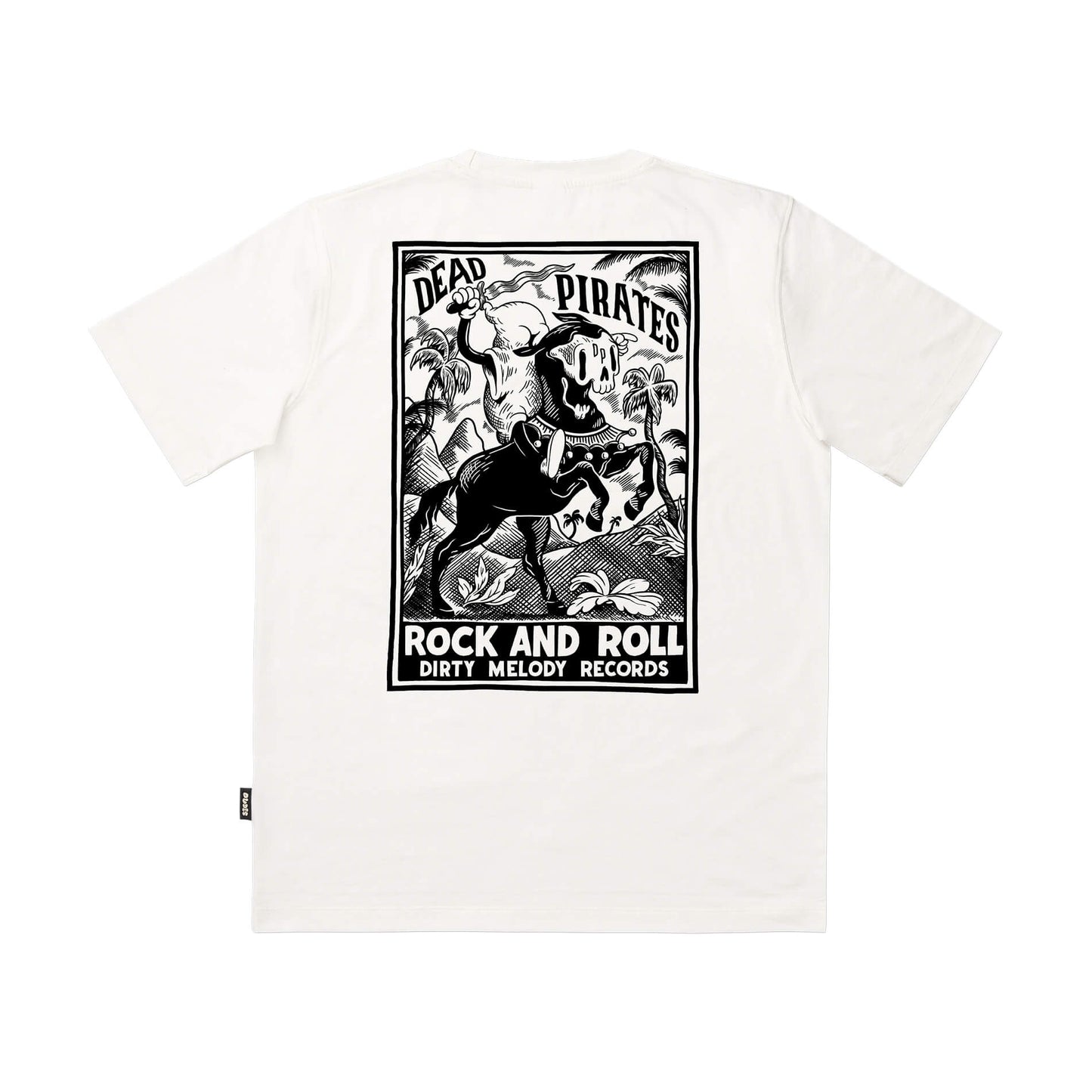 Tee-shirt The Dudes Dead Pirates White