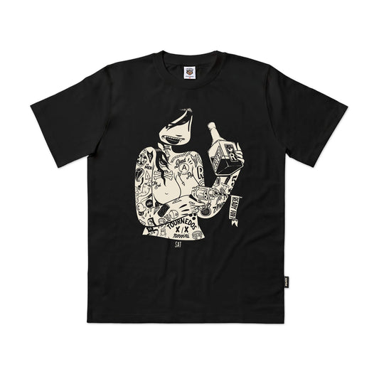 Tee-shirt The Dudes SAT Black