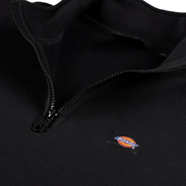 Sweat Quarter Zip Dickies Oakport Black