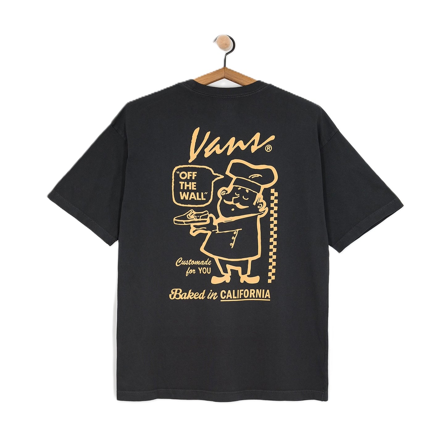 Tee Shirt Vans 66 Baked Black