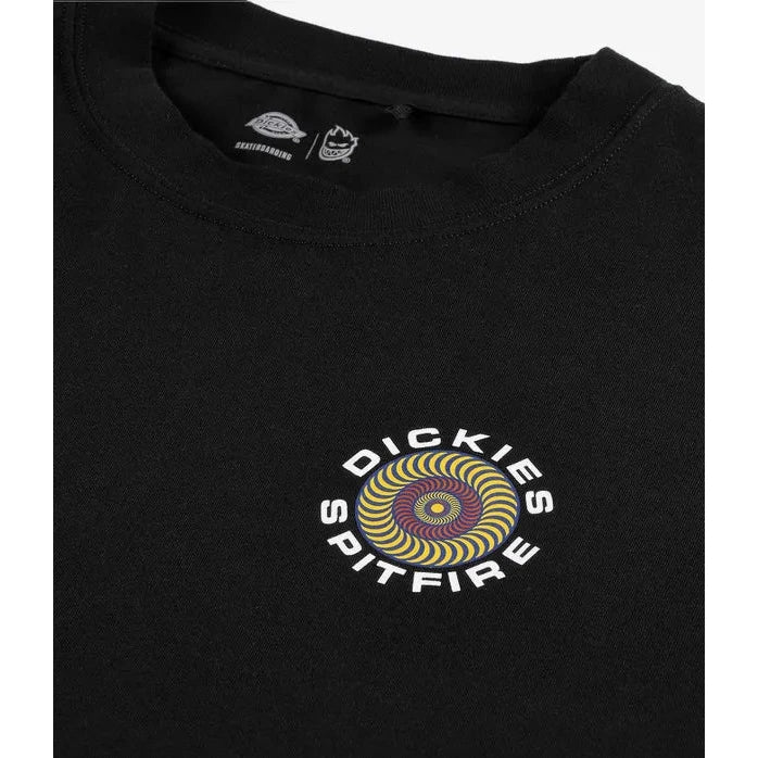 Tee Shirt Dickies x Spitfire Black