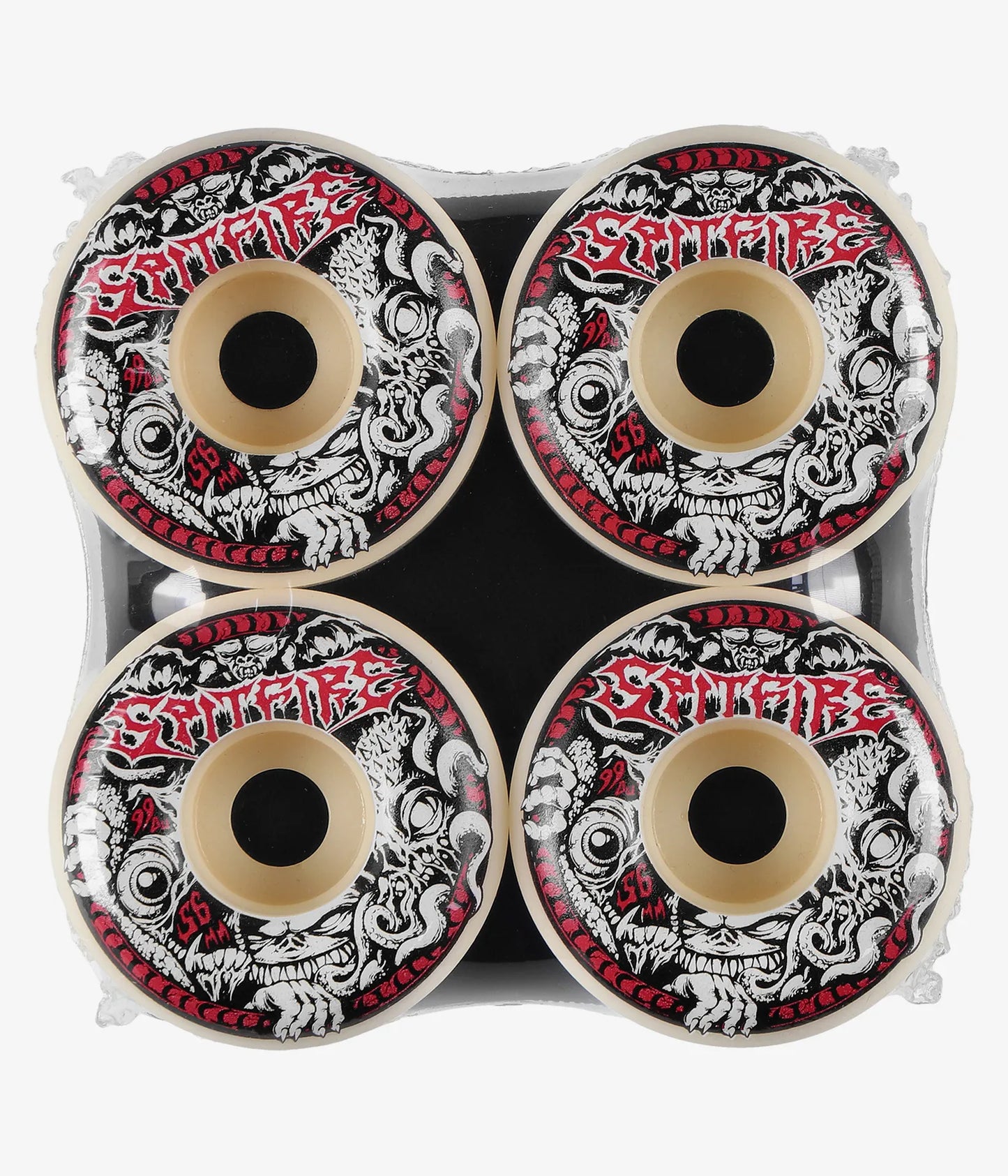 Roues Spitfire F4 Radial Full 99D 56mm Demon Gate