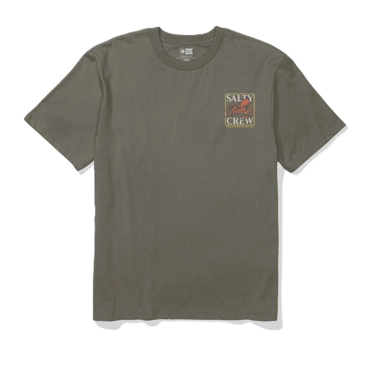 Tee-shirt Salty Crew Ink Slinger Standard Dusty Olive