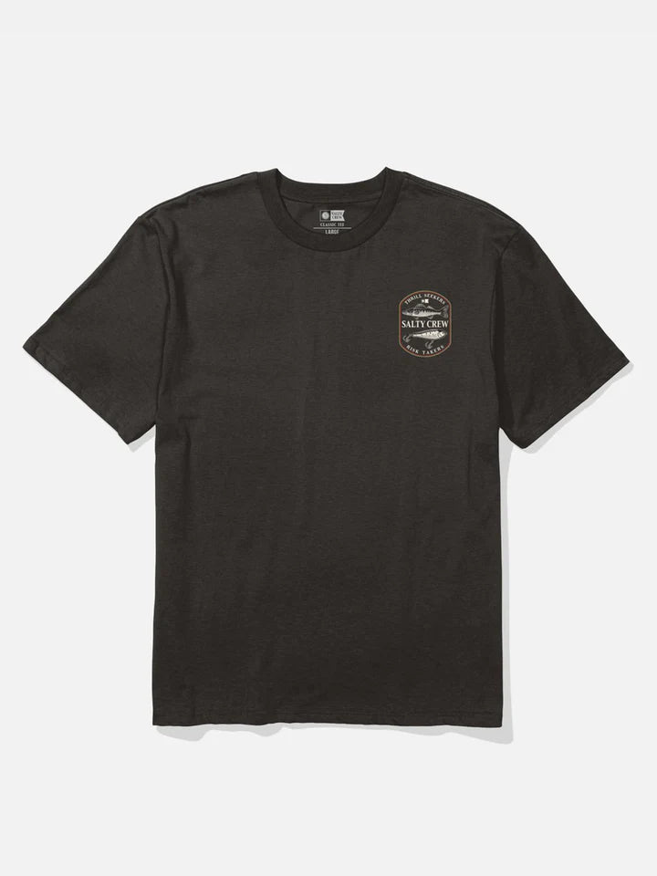 Tee-shirt Salty Crew Baited Black