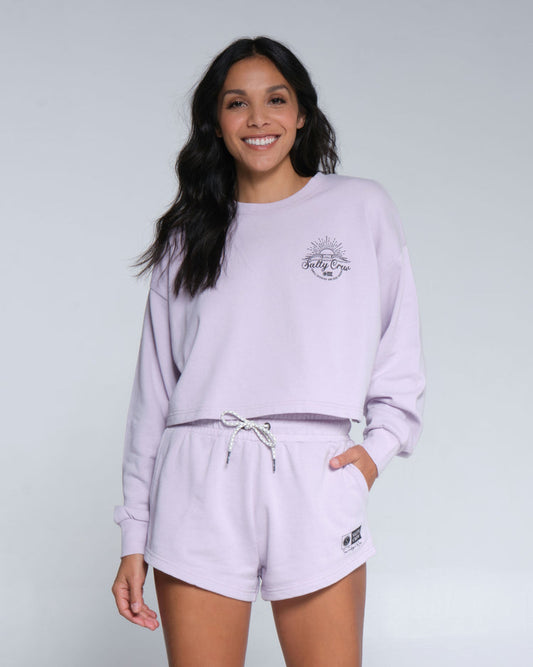 Short Femme Salty Crew Sand Set Lavender