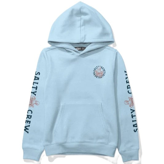 Sweat Kid Salty Crew Tentacles Fleece Kids Clear Sky