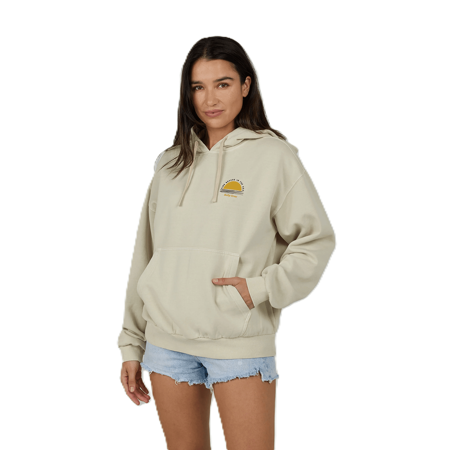 Sweat Femme Salty Crew Palms Off White