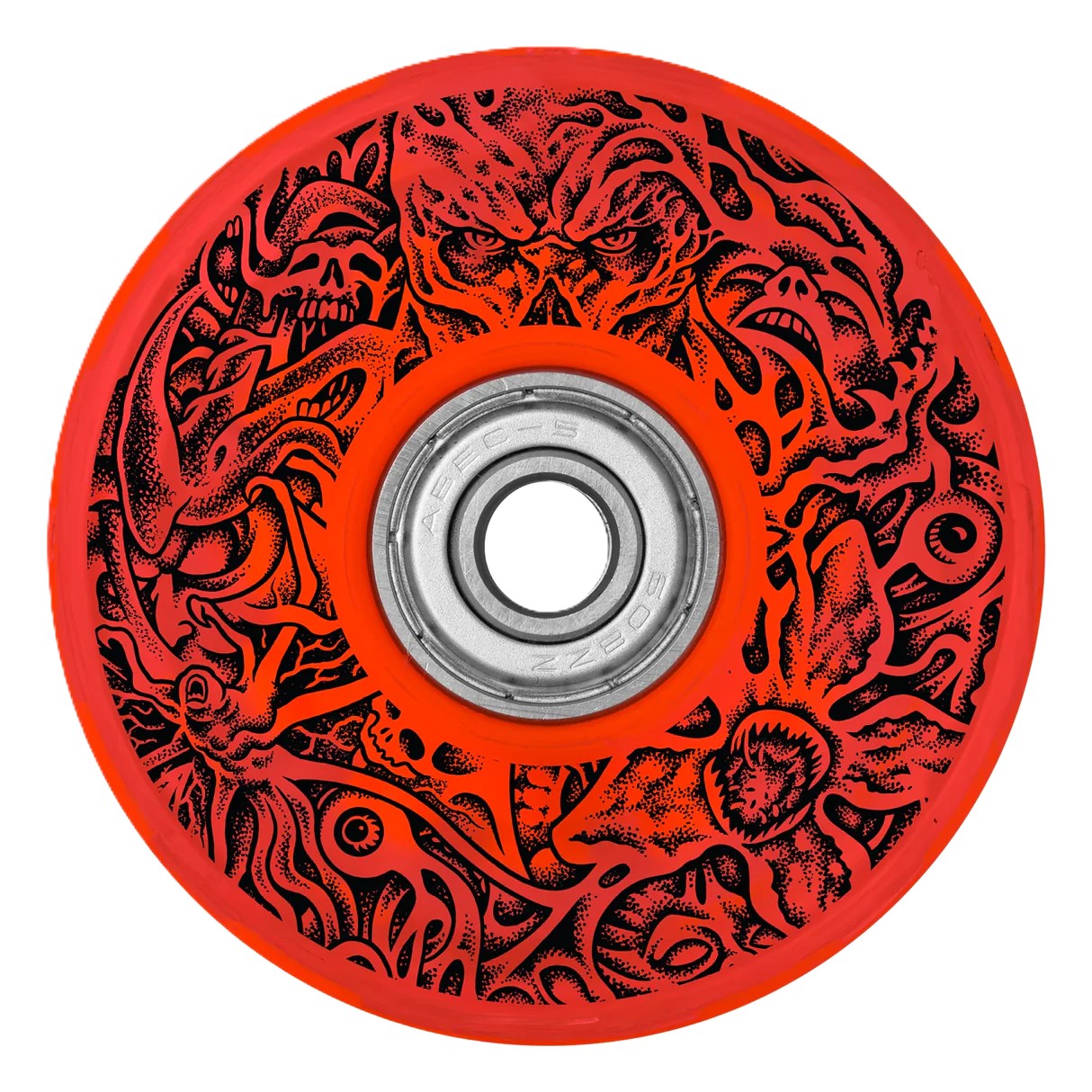 Roues Slime Balls X Stranger Things Hellfire Light Red 78a 66mm