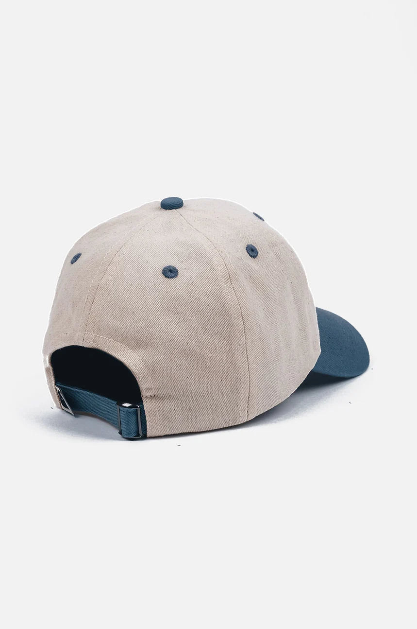 Casquette Trendsplant Logo Dad Indigo Ecru