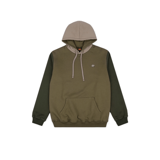 Sweat Trendsplant Color Block Gothic Olive