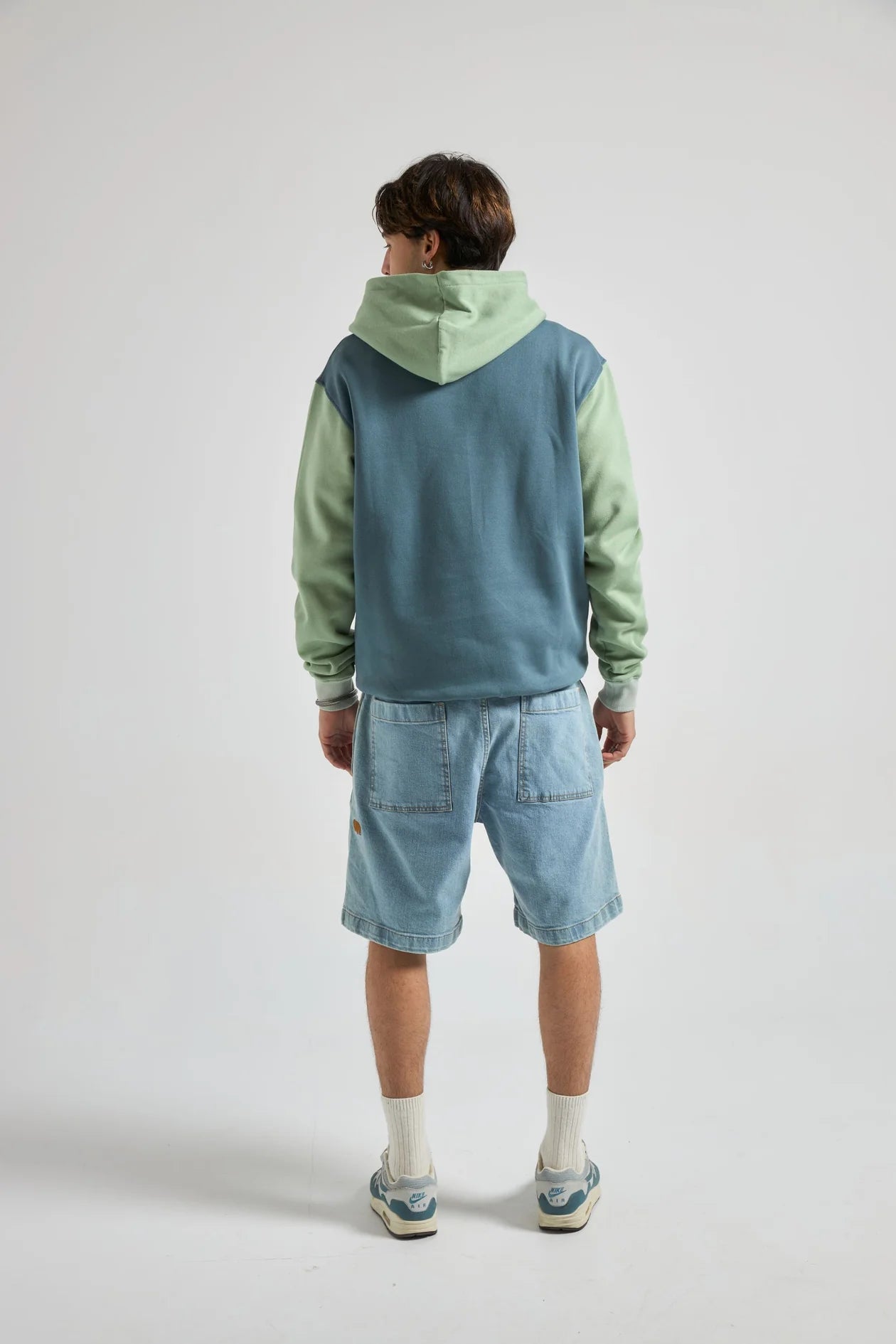 Sweat Trendsplant Color Block Deep Spruce